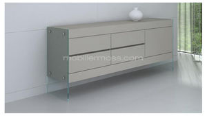 mobilier moss - crystalline gris ... - Low Chest
