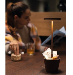 Zafferano - poldina reverso corten - Table Lamp