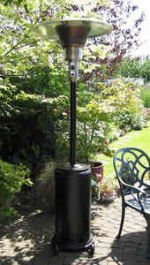 Urban Industry - granite black patio heater - free delivery - Gaz Patio Heater