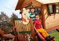 Children's garden play house-AXI-Maisonnette winnie l'ourson sur pilotis en cèdre 