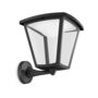 Outdoor wall lamp-Philips-COTTAGE - Applique Extérieur Montante Noir LED H26