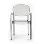 Chair-WHITE LABEL-Chaise JOKER design transparente