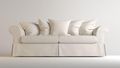 Sofa-bed-Home Spirit-Canapé lit convertible HARRY microfibre ivoire Mat