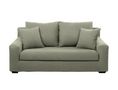 Sofa-bed-Home Spirit-Canapé lit convertible MANHATTAN tissu tweed kaki 