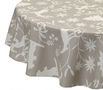 Christmas tablecloth-FLEUR DE SOLEIL-enduite