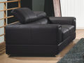 3-seater Sofa-WHITE LABEL-Canapé Cuir 3 places LIMA