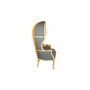 Grand porter's Baroque style chair-DESIGN VINTAGE