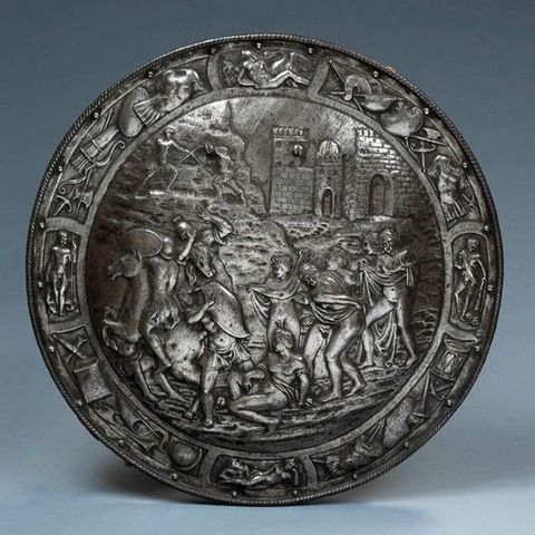 Galerie de Souzy - Shield-Galerie de Souzy-Rondache Italienne du XVIème