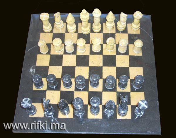 Minéraux et fossiles Rifki - Chess game-Minéraux et fossiles Rifki