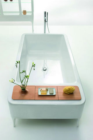 Sopha Industries - Freestanding bathtub with feet-Sopha Industries-Hayon Collection Bisazza Bagno