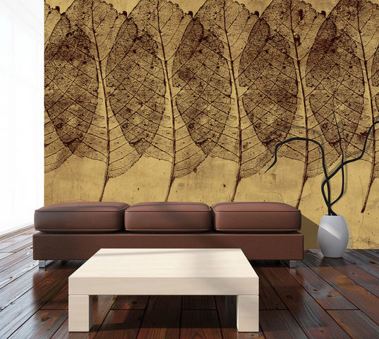 IN CREATION - Panoramic wallpaper-IN CREATION-Feuilles 3