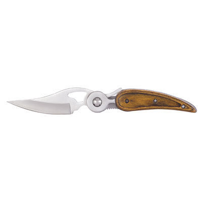 WHITE LABEL - Kitchen knife-WHITE LABEL-Couteau Vulcain manche bois