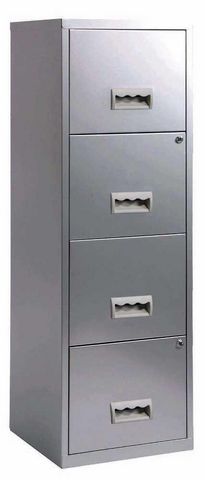 PIERRE HENRY - Filing cabinet-PIERRE HENRY-Colonne de rangement tiroirs en métal Alu