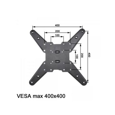 WHITE LABEL - TV wall mount-WHITE LABEL-Support mural TV orientable max 55