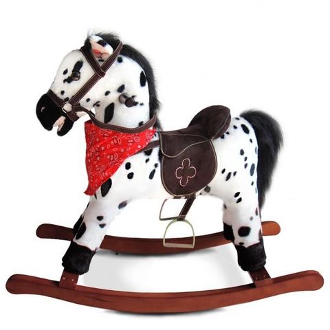 WHITE LABEL - Rocking Horse-WHITE LABEL-Cheval à bascule jouet enfant bébé