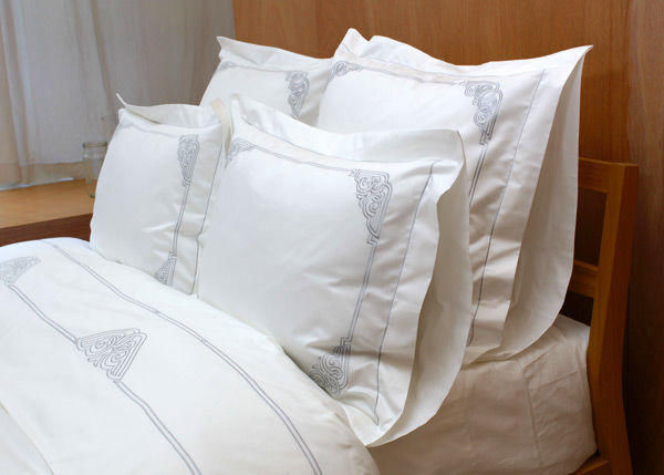 Badam TS - Bed linen set-Badam TS-Art déco / Silver