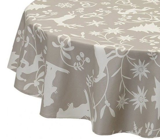 FLEUR DE SOLEIL - Christmas tablecloth-FLEUR DE SOLEIL-enduite