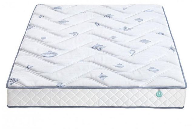 WHITE LABEL - Spring mattress-WHITE LABEL-Matelas TONKAI MERINOS longueur couchage 190cm épa
