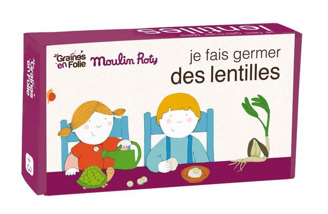 GRAINES EN FOLIE - Seed-GRAINES EN FOLIE-Kit de germination lentille AB
