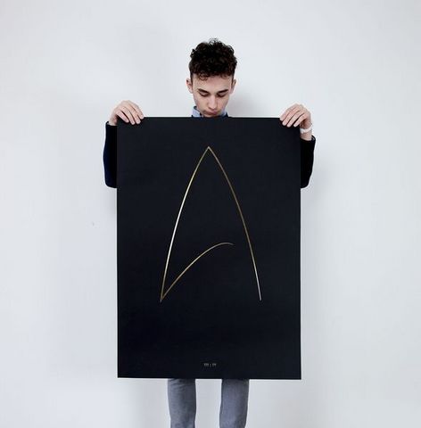 THE THIN GOLD LINE - Art print-THE THIN GOLD LINE-The Final Frontier