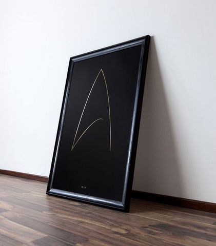 THE THIN GOLD LINE - Art print-THE THIN GOLD LINE-The Final Frontier