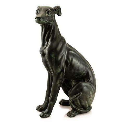 Ahura - Animal sculpture-Ahura-Levrier