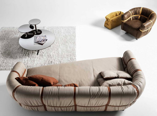 ITALY DREAM DESIGN - 3-seater Sofa-ITALY DREAM DESIGN-Crossover