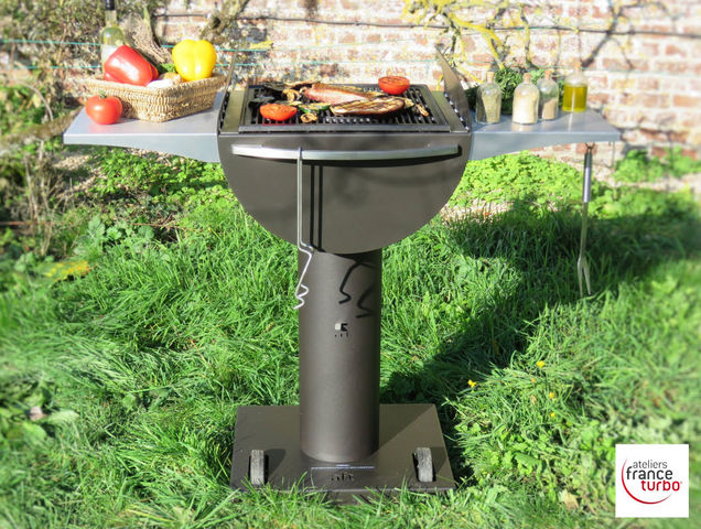 ATELIERS FRANCE TURBO - Charcoal barbecue-ATELIERS FRANCE TURBO-Otentic