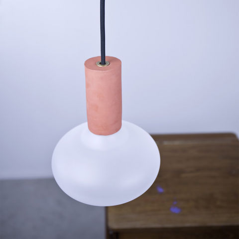 NEXEL EDITION - Hanging lamp-NEXEL EDITION-Wasa terracotta