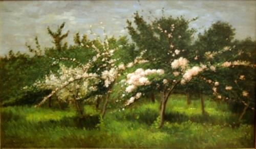 ANDERSON GALLERIES - Oil on canvas and oil on panel-ANDERSON GALLERIES-Spring