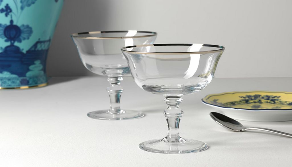 Ginori 1735 Champagnerglas Gläser Glaswaren  | 