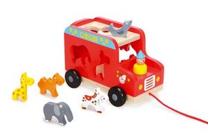 Scratch - circus truck - Nachziehspielzeug