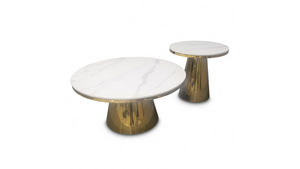 mobilier moss - table basse - Tischsatz
