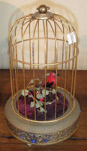 ANTIQUITES THUILLIER - cage à oiseaux - Vogelkäfig