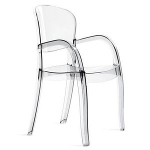 WHITE LABEL - chaise joker design transparente - Stuhl