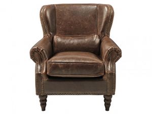 WHITE LABEL - fauteuil edouard - Clubsessel