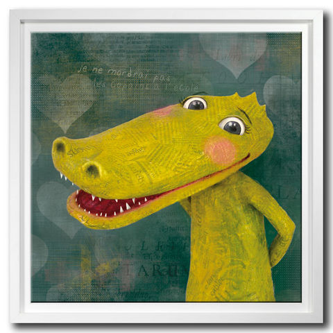 DECOHO - Dekorative Gemälde für Kinder-DECOHO-Le crocodile