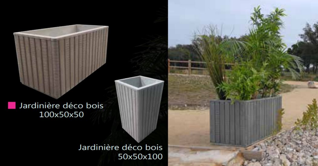 Groupe Lib (Languedoc Industries Beton) Jardinera urbana Mobiliario urbano Jardín Diverso  | 