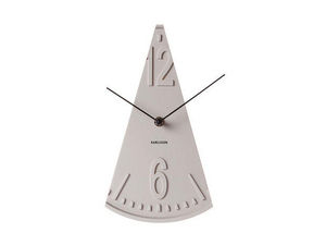 Karlsson Clocks - horloge balance grise à poser 16x28,5cm - Reloj De Pared