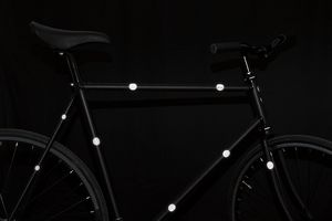 Pegatina reflectante para bicicleta