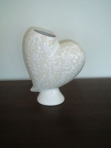 DEV DIFFUSION - vase coeur - Vaso Decorativo