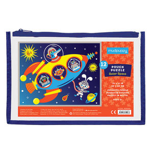 BERTOY - pouch puzzle outer space - Puzzle Per Bambini