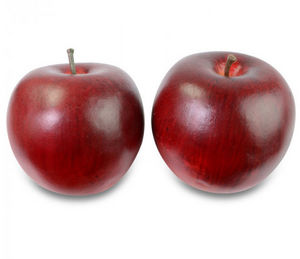 KLAUS BOUTIK - pomme / lot de 2 - Frutta E Verdura Decorativa