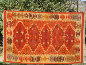 Red Rugs -  - Tappeto Kilim