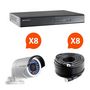 Videocamera di sorveglianza-HIKVISION-Kit videosurveillance Turbo HD Hikvision 8 caméra