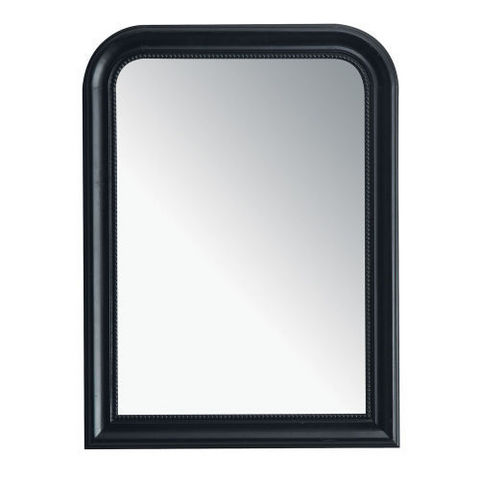 MAISONS DU MONDE - Specchio-MAISONS DU MONDE-Miroir Louis noir 60x80
