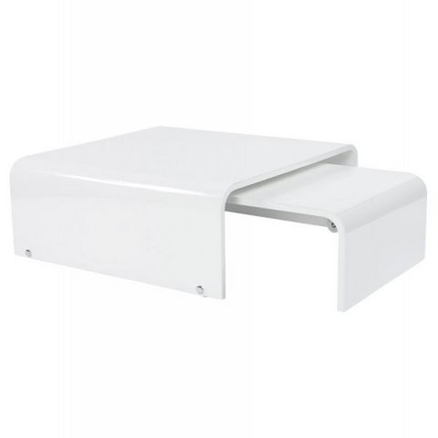 WHITE LABEL - Tavolino soggiorno-WHITE LABEL-Table basse design Elba