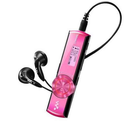 SONY - MP3-SONY-Lecteur MP3 FM NWZ-B172 2 Go - rose