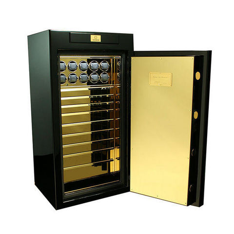 STOCKINGER BESPOKE SAFES - Cassaforte a mobile-STOCKINGER BESPOKE SAFES-Stockinger safe CHIMERA IV Black Gold Cream