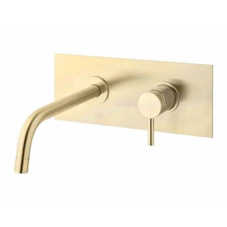 PAFFONI - Miscelatore lavandino / lavabo-PAFFONI-Mitigeur lavabo encastré, brushed gold (LIG103HGSP/M)